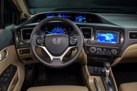 Cận cảnh xe Honda Civic 2013 - 20 Xe Civic 2013 phiên bản Coupe Si: